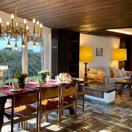 Large With Sauna, Terrace, Garden And Open Fireplace