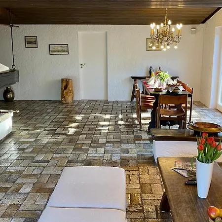 Large With Sauna, Terrace, Garden And Open Fireplace 伦格里斯