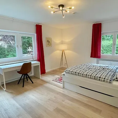 Large With Sauna, Terrace, Garden And Open Fireplace 公寓 伦格里斯