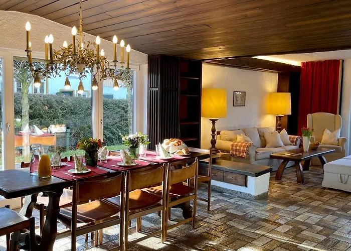 Large With Sauna, Terrace, Garden And Open Fireplace